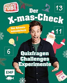 Kartonierter Einband Checker Tobi: Das Adventskalender-Buch: Der X-mas-Check von Checker Tobi