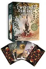 Kartonierter Einband Tarot-Kartenset: Zwischen der Zeit von Cecilia Lattari