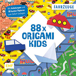 Kartonierter Einband 88 x Origami Kids - Fahrzeuge von Thade Precht