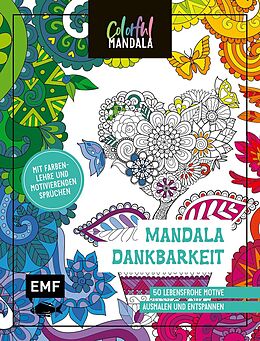Kartonierter Einband Colorful Mandala - Dankbarkeit von 