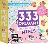 Kartonierter Einband 333 Origami Minis Kawaii-Friends von