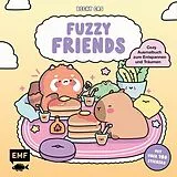 Kartonierter Einband Fuzzy Friends  Cozy Ausmalbuch zum Entspannen und Träumen von Becky Castañeda