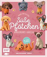 Kartonierter Einband Süße Pfötchen  Hunde und Katzen als Amigurumis häkeln von Banga Vaicekauskien