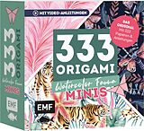 Kartonierter Einband 333 Origami Minis  Watercolor Fauna von 