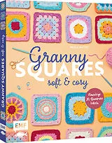 Kartonierter Einband Granny Squares soft und cosy häkeln mit @elealindadesign von Paula Matos