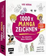 Kartonierter Einband Die ultimative Motiv-Bibliothek 1000 x Manga zeichnen von Lise Herzog