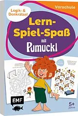 Kartonierter Einband Lern-Spiel-Spaß mit Pumuckl - Mein Vorschulblock: Logik- und Denkrätsel von 