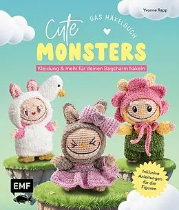 E-Book (epub) Cute Monsters  Das Häkelbuch für Labubu-Fans  inklusive Anleitungen für die Figuren! von Yvonne Rapp