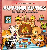 Kartonierter Einband Cozy Coloring Autumn Cuties von Coloring Book Cafe