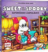 Kartonierter Einband Cozy Coloring Sweet & Spooky von Coloring Book Cafe