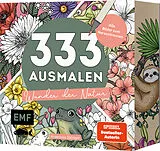 Kartonierter Einband (Kt) 333 Ausmalen  Wunder der Natur von Anastasia Sälinger
