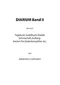 E-Book (epub) Diarium II von Johannes von Lehmann