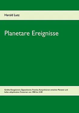 E-Book (epub) Planetare Ereignisse von Harald Lutz