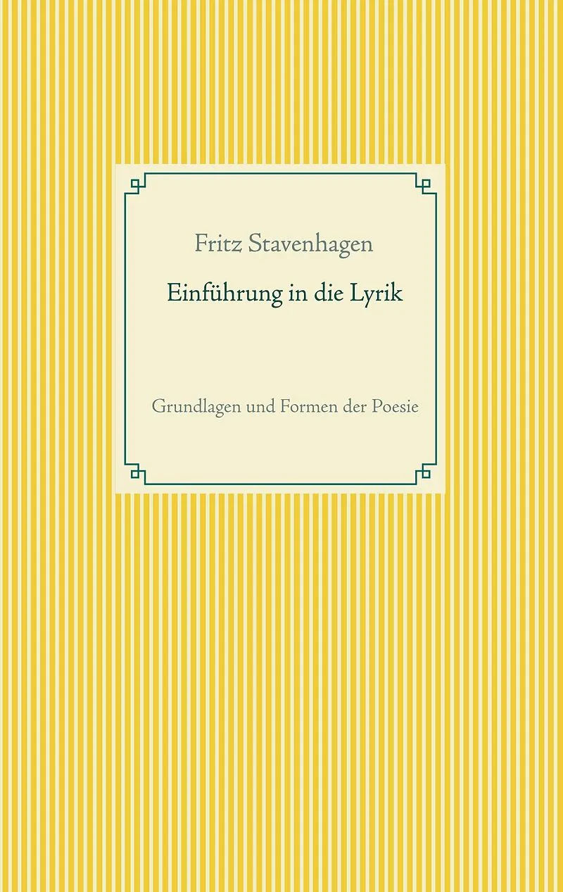 Einführung in die Lyrik