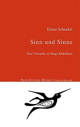 E-Book (epub) Sinn und Sinne von Elmar Schenkel