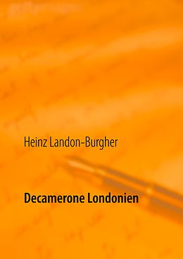 eBook (epub) Decamerone Londonien de Heinz Landon-Burgher