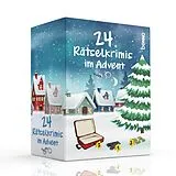 Kartonierter Einband 24 Rätselkrimis im Advent von Steffen Mohr, Jens Klausnitzer