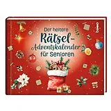 Fester Einband Der heitere Rätsel-Adventskalender für Senioren von