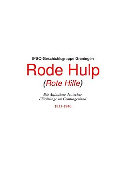 Kartonierter Einband Rode Hulp (Rote Hilfe) von IPSO-Geschichtsgruppe Groningen