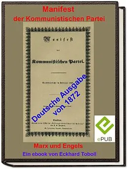 E-Book (epub) 'Manifest der Kommunistischen Partei' (deutsche Ausgabe 1872) von Eckhard Toboll