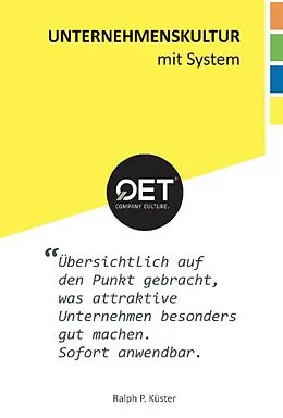 E-Book (epub) Unternehmenskultur mit System von Ralph Küster