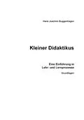 E-Book (epub) Kleiner Didaktikus von Hans Joachim Dr. habil. Buggenhagen