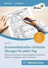 Set mit div. Artikeln (Set) Grammatikstreifen - Einfache Übungen für jeden Tag von Birgit Kraft