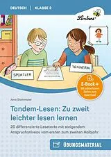 E-Book (pdf) Tandem-Lesen: Zu zweit leichter lesen lernen von Jana Steinmaier