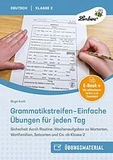 PDF Grammatikstreifen - Einfache Übungen für jeden Tag von Birgit Kraft