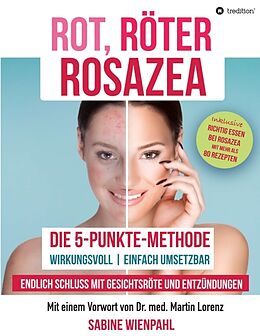 Kartonierter Einband ROT RÖTER ROSAZEA von Sabine Wienpahl