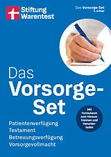 Kartonierter Einband Das Vorsorge-Set von 