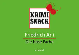 E-Book (epub) Die böse Farbe von Friedrich Ani