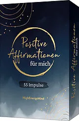 Kartonierter Einband 55 positive Affirmationen für mich von Philipp Hausser, HighEnergyMind, @dasgesetzderanziehung