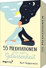 Textkarten / Symbolkarten 55 Meditationen für mehr Gelassenheit von Kurt Tepperwein