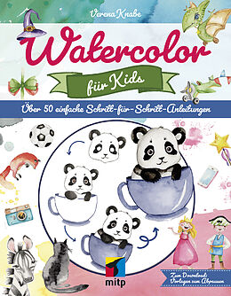 Kartonierter Einband Watercolor für Kids von Verena Knabe