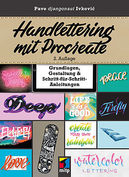 Kartonierter Einband (Kt) Handlettering mit Procreate 5.3 von Pavo Ivkovic