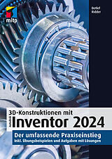 E-Book (pdf) 3D-Konstruktionen mit Autodesk Inventor 2024 von Detlef Ridder