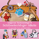 Fester Einband Amigurumi Taschenanhänger & Schlüsselanhänger häkeln von Manuela Ballack