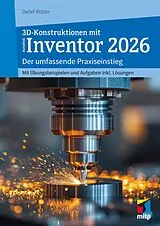 E-Book (pdf) 3D-Konstruktionen mit Autodesk Inventor 2026 von Detlef Ridder