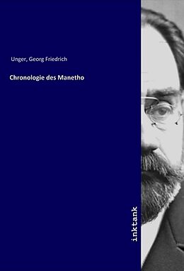 Kartonierter Einband Chronologie des Manetho von Georg Friedrich Unger