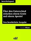 E-Book (epub) Über den Unterschied zwischen einem Genie und einem Apostel von Sören Kierkegaard