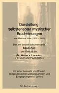 E-Book (epub) Darstellung selbsterlebter mystischer Erscheinungen von Melchior Joller, Dirk Bertram