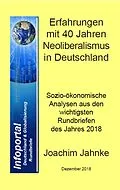 E-Book (epub) Erfahrungen mit 40 Jahren Neoliberalismus in Deutschland von Joachim Jahnke
