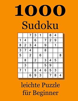 Couverture cartonnée 1000 Sudoku leichte Puzzle für Beginner de David Badger