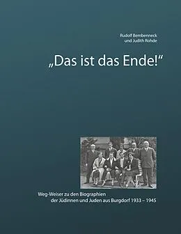 E-Book (epub) Das ist das Ende von Rudolf Bembenneck, Judith Rohde