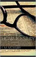 E-Book (epub) How to Study von Frank M. Mcmurry