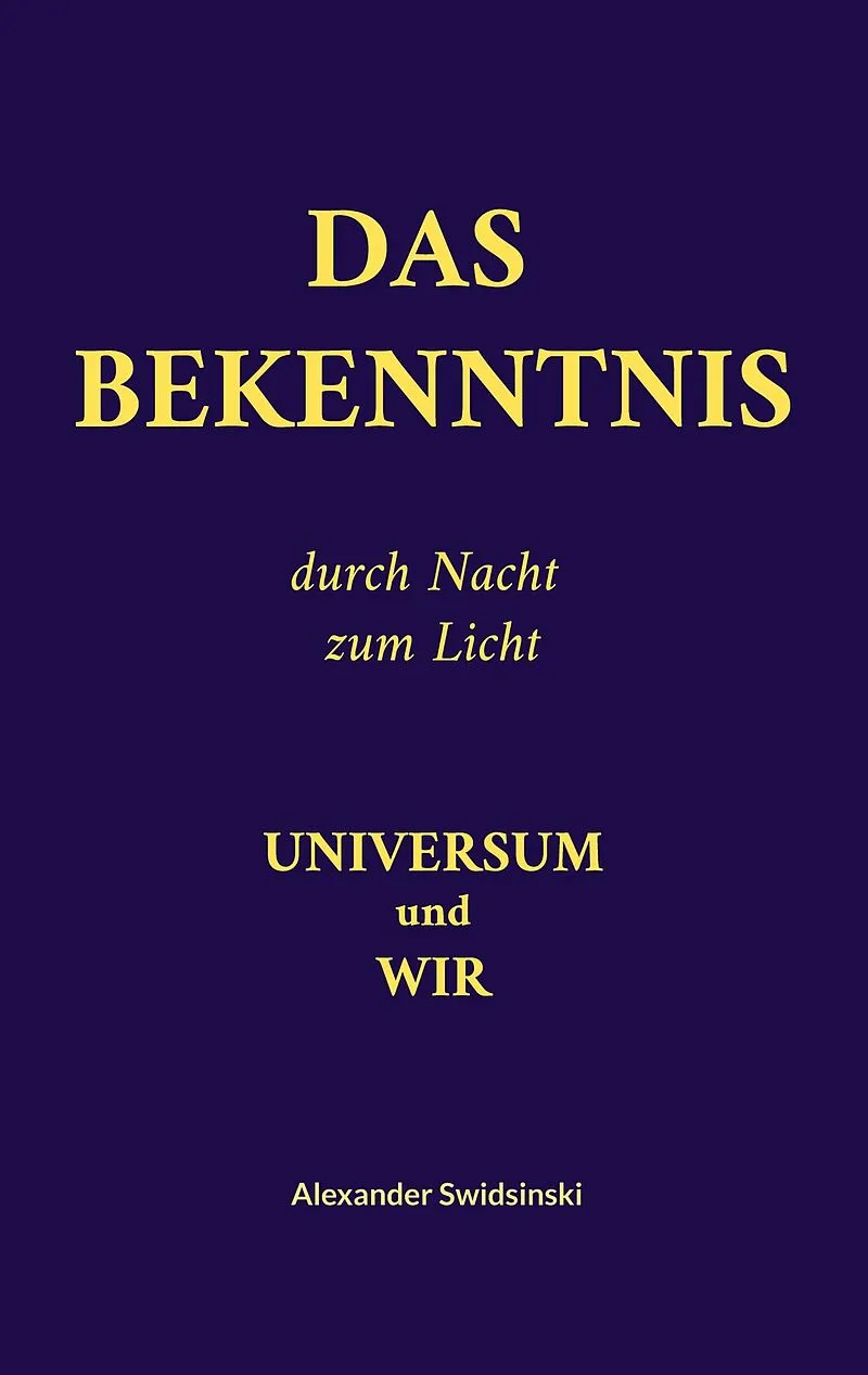 Das Bekenntnis