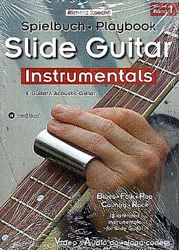 Couverture cartonnée Slide Guitar Instrumentals de Richard Koechli