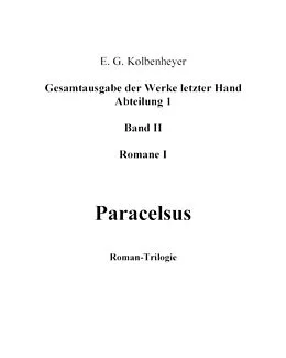 E-Book (epub) Paracelsus von Erwin Guido Kolbenheyer