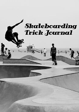 Kartonierter Einband Skateboarding Trick Journal von Andre Rosowski